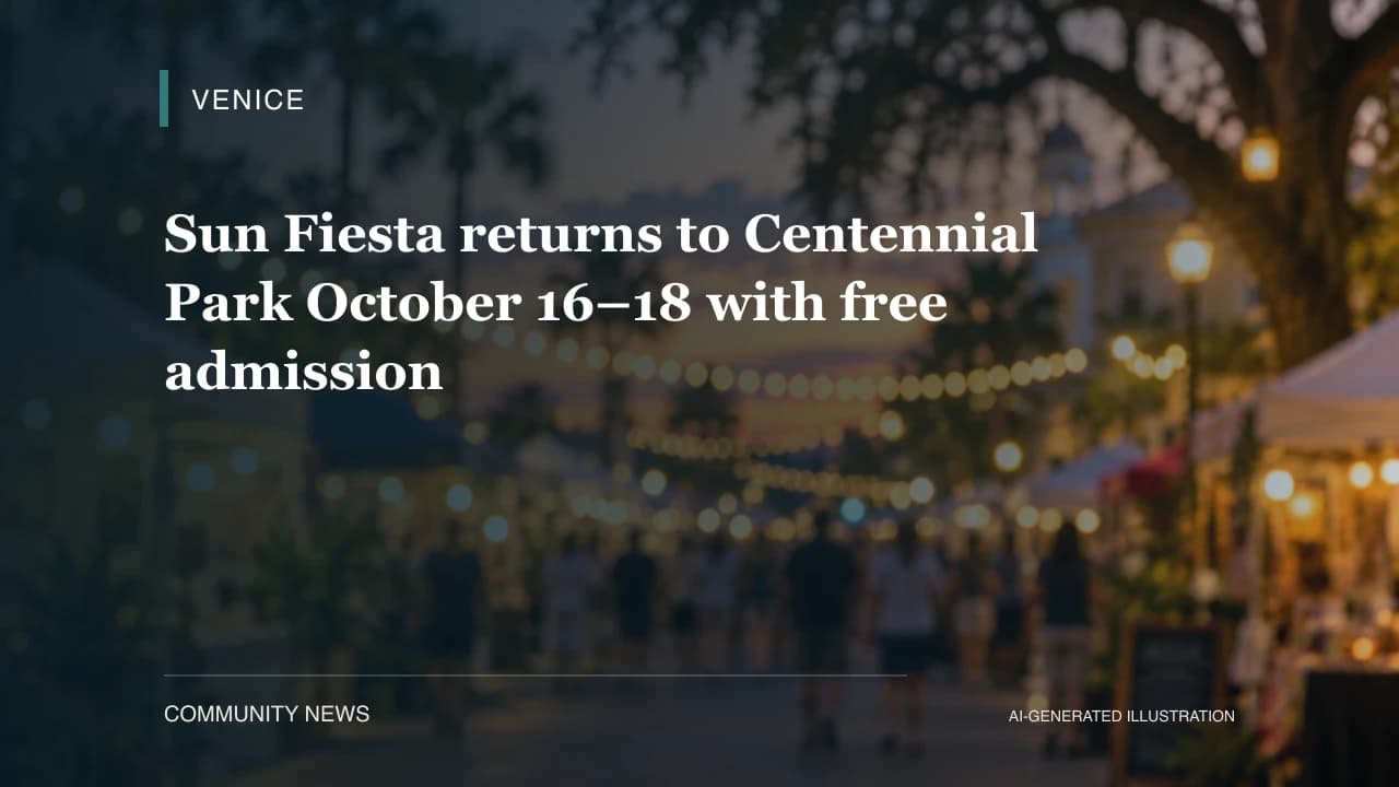 Sun Fiesta returns to Centennial Park October 16–18 with free admission